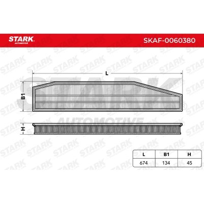 Air Filter Stark SKAF-0060380 SKAF-0060380 - photo 2