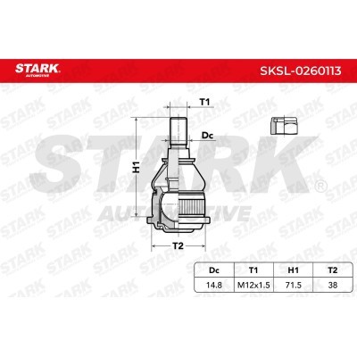 Ball Joint Stark SKSL-0260113 SKSL-0260113 - photo 5
