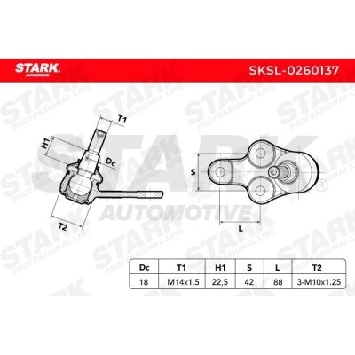 Ball Joint Stark SKSL-0260137 SKSL-0260137 - photo 6