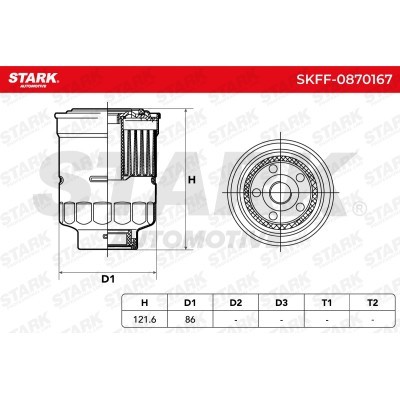 Fuel Filter Stark SKFF-0870167 SKFF-0870167 - photo 5