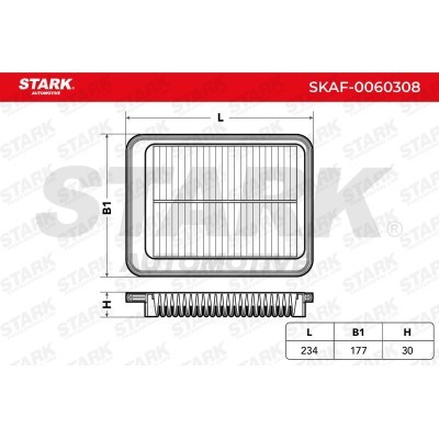 Air Filter Stark SKAF-0060308 SKAF-0060308 - photo 4