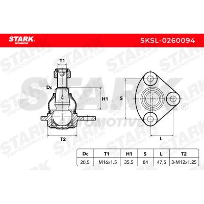 Ball Joint Stark SKSL-0260094 SKSL-0260094 - photo 3