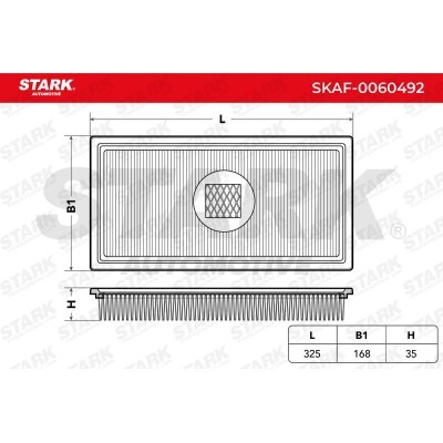 Air Filter Stark SKAF-0060492 SKAF-0060492 - photo 4