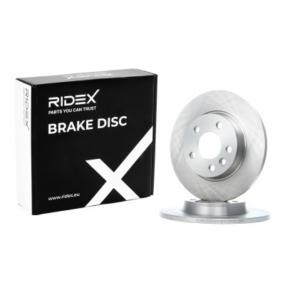 Brake Disc RIDEX 82B0654 82B0654 - photo 2