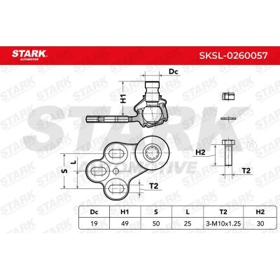 Ball Joint Stark SKSL-0260057 SKSL-0260057 - photo 6