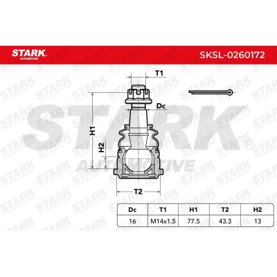 Ball Joint Stark SKSL-0260172 SKSL-0260172 - photo 4