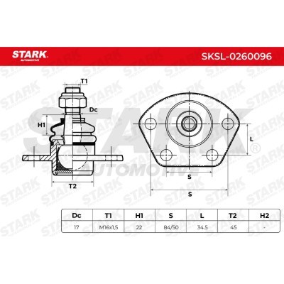 Ball Joint Stark SKSL-0260096 SKSL-0260096 - photo 5
