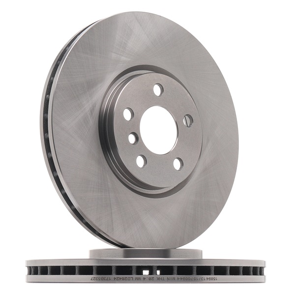 Brake Disc RIDEX 82B2708 82B2708 - photo 1