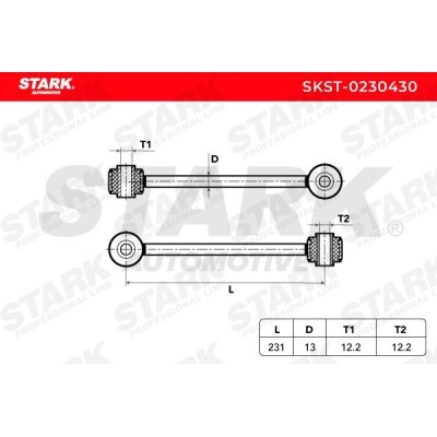 Stabilizer Link Stark SKST-0230430 SKST-0230430 - photo 6
