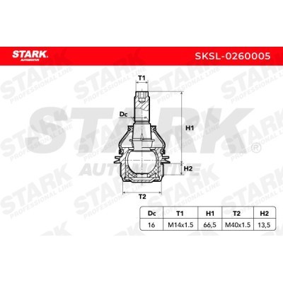 Ball Joint Stark SKSL-0260005 SKSL-0260005 - photo 5