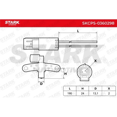 Crankshaft Pulse Sensor Stark SKCPS-0360298 SKCPS-0360298 - photo 6