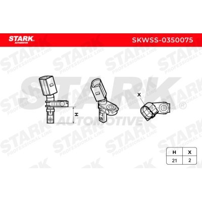 ABS Sensor Stark SKWSS-0350075 SKWSS-0350075 - photo 3