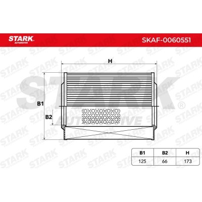 Air Filter Stark SKAF-0060551 SKAF-0060551 - photo 5
