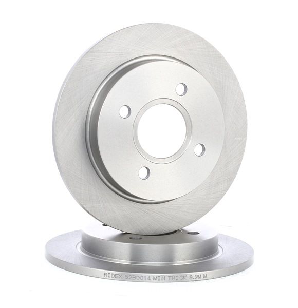 Brake Disc RIDEX 82B0014 82B0014 - photo 1