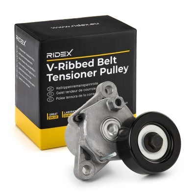 Belt Tensioner V-Ribbed Belt RIDEX 310T0401 310T0401 - photo 2