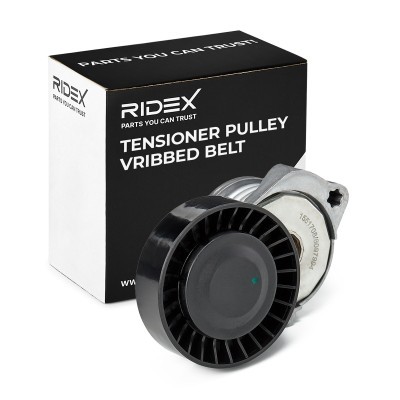 Belt Tensioner V-Ribbed Belt RIDEX 310T0037 310T0037 - photo 2