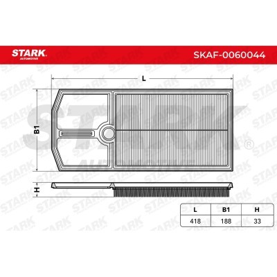 Air Filter Stark SKAF-0060044 SKAF-0060044 - photo 6