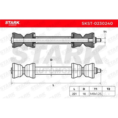 Stabilizer Link Stark SKST-0230240 SKST-0230240 - photo 6