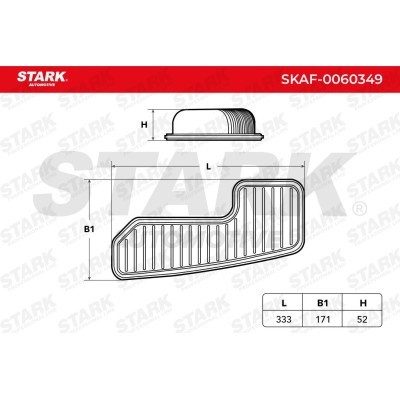 Air Filter Stark SKAF-0060349 SKAF-0060349 - photo 2