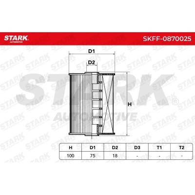 Fuel Filter Stark SKFF-0870025 SKFF-0870025 - photo 5