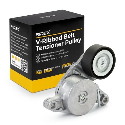 Belt Tensioner V-Ribbed Belt RIDEX 310T0462 310T0462 - photo 2