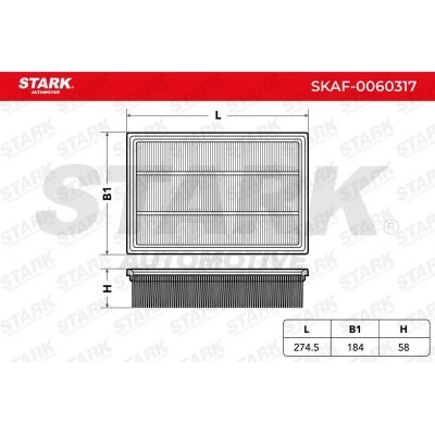 Air Filter Stark SKAF-0060317 SKAF-0060317 - photo 4