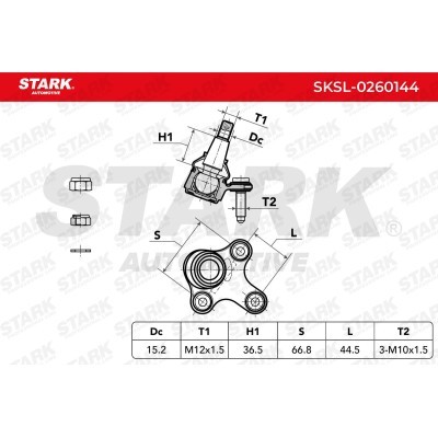 Ball Joint Stark SKSL-0260144 SKSL-0260144 - photo 5