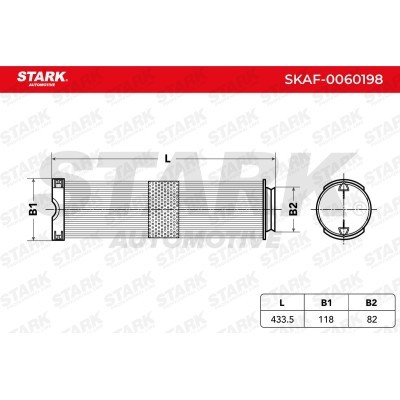 Air Filter Stark SKAF-0060198 SKAF-0060198 - photo 6