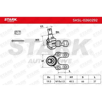 Ball Joint Stark SKSL-0260292 SKSL-0260292 - photo 5
