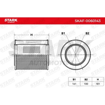 Air Filter Stark SKAF-0060143 SKAF-0060143 - photo 5