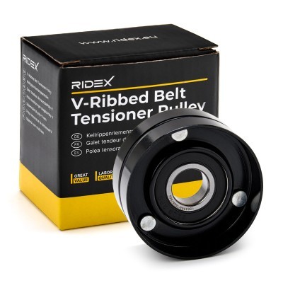 Belt Tensioner V-Ribbed Belt RIDEX 310T0486 310T0486 - photo 2