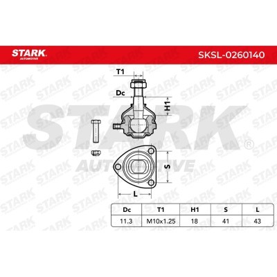 Ball Joint Stark SKSL-0260140 SKSL-0260140 - photo 4