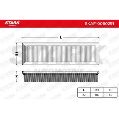 Air Filter Stark SKAF-0060291 SKAF-0060291 - photo 3