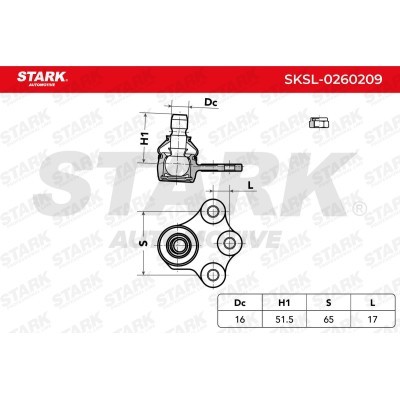 Ball Joint Stark SKSL-0260209 SKSL-0260209 - photo 5