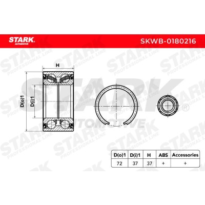 Wheel Bearing Stark SKWB-0180216 SKWB-0180216 - photo 3
