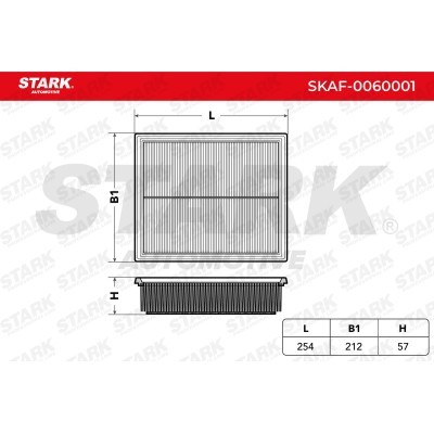 Air Filter Stark SKAF-0060001 SKAF-0060001 - photo 3