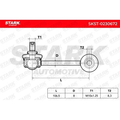Stabilizer Link Stark SKST-0230672 SKST-0230672 - photo 5