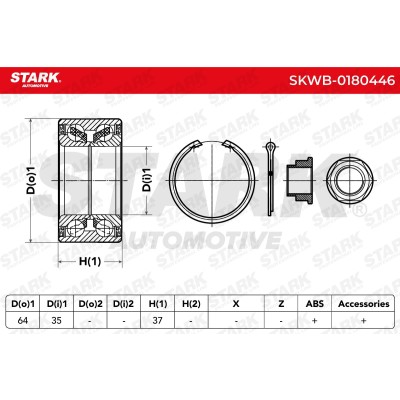Wheel Bearing Stark SKWB-0180446 SKWB-0180446 - photo 3