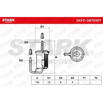 Fuel Filter Stark SKFF-0870187 SKFF-0870187 - photo 5