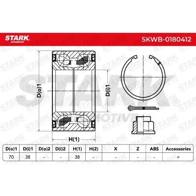 Wheel Bearing Stark SKWB-0180412 SKWB-0180412 - photo 5