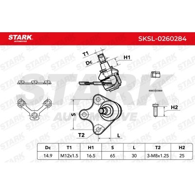 Ball Joint Stark SKSL-0260284 SKSL-0260284 - photo 6