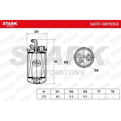 Fuel Filter Stark SKFF-0870153 SKFF-0870153 - photo 6