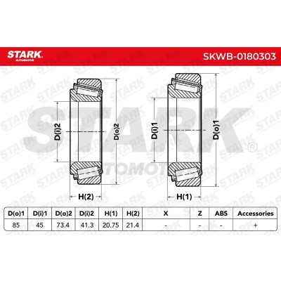 Wheel Bearing Stark SKWB-0180303 SKWB-0180303 - photo 4
