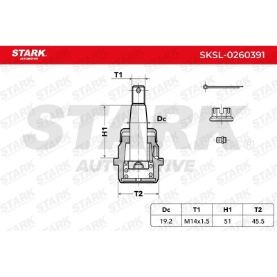 Ball Joint Stark SKSL-0260391 SKSL-0260391 - photo 5