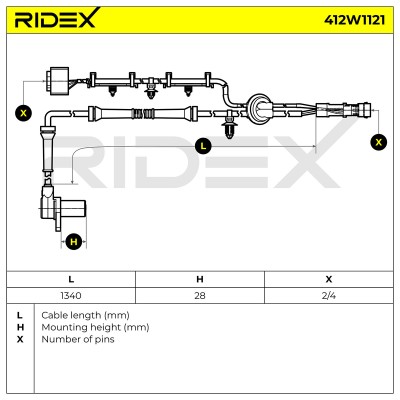 ABS Sensor RIDEX 412W1121 412W1121 - photo 7