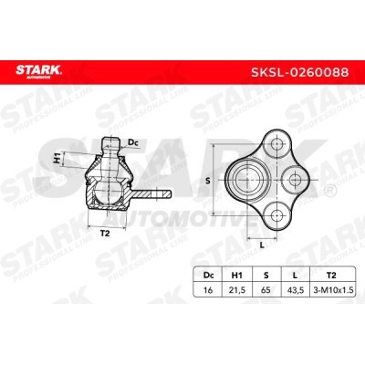 Ball Joint Stark SKSL-0260088 SKSL-0260088 - photo 3