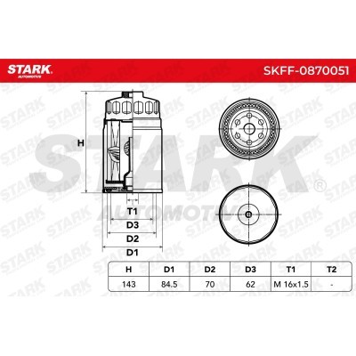 Fuel Filter Stark SKFF-0870051 SKFF-0870051 - photo 4