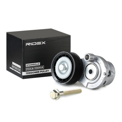 Belt Tensioner V-Ribbed Belt RIDEX 310T0400 310T0400 - photo 2