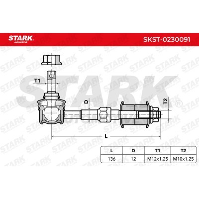 Stabilizer Link Stark SKST-0230091 SKST-0230091 - photo 4