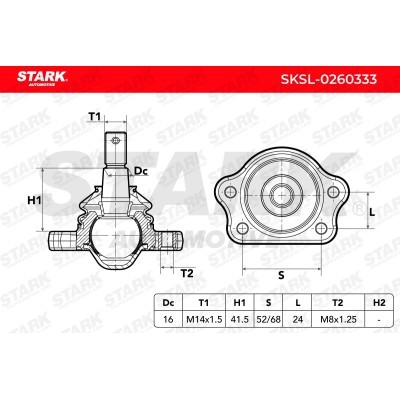 Ball Joint Stark SKSL-0260333 SKSL-0260333 - photo 6